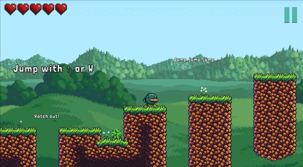 MyraLand Screenshot - Jumping platforms